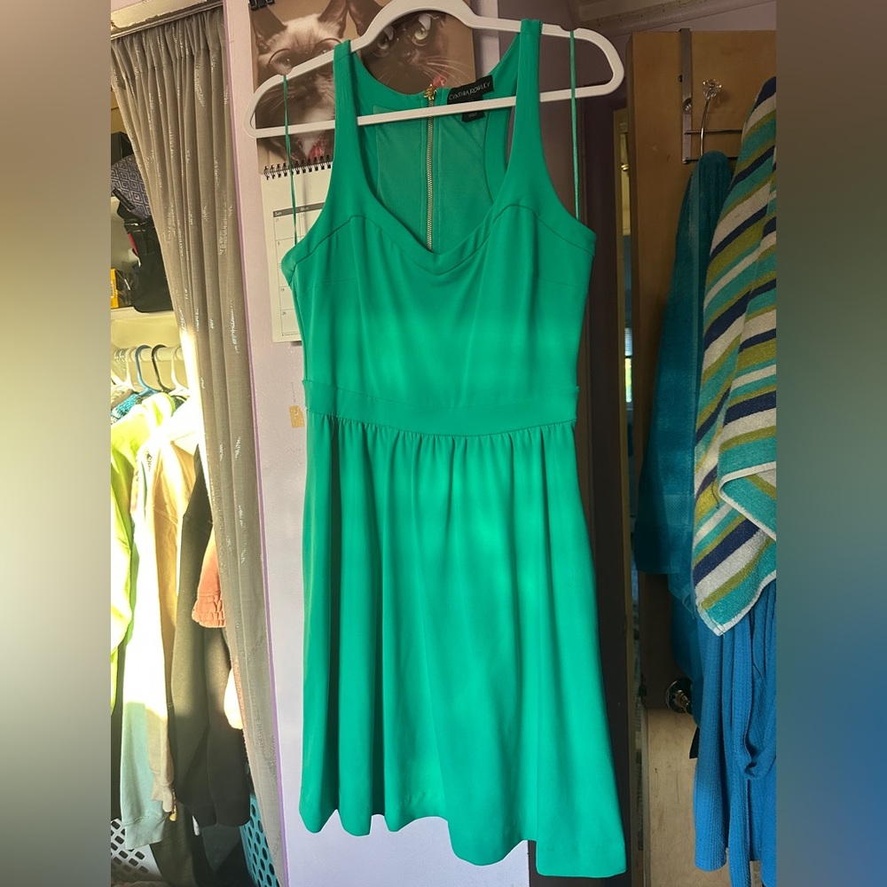 Cynthia Rowley Teal Green Dress Size 4